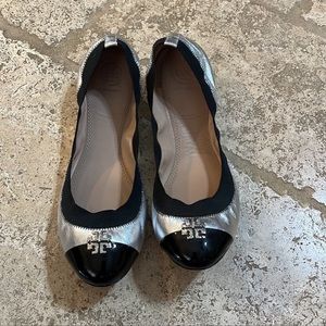 Tory Burch flats ballet size 9 .